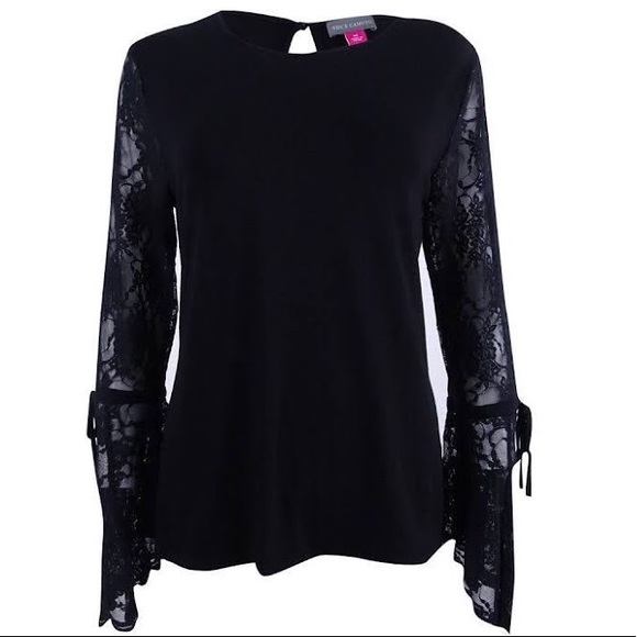 Vince Camuto Tops - Vince Camuto long sleeve lace top bell